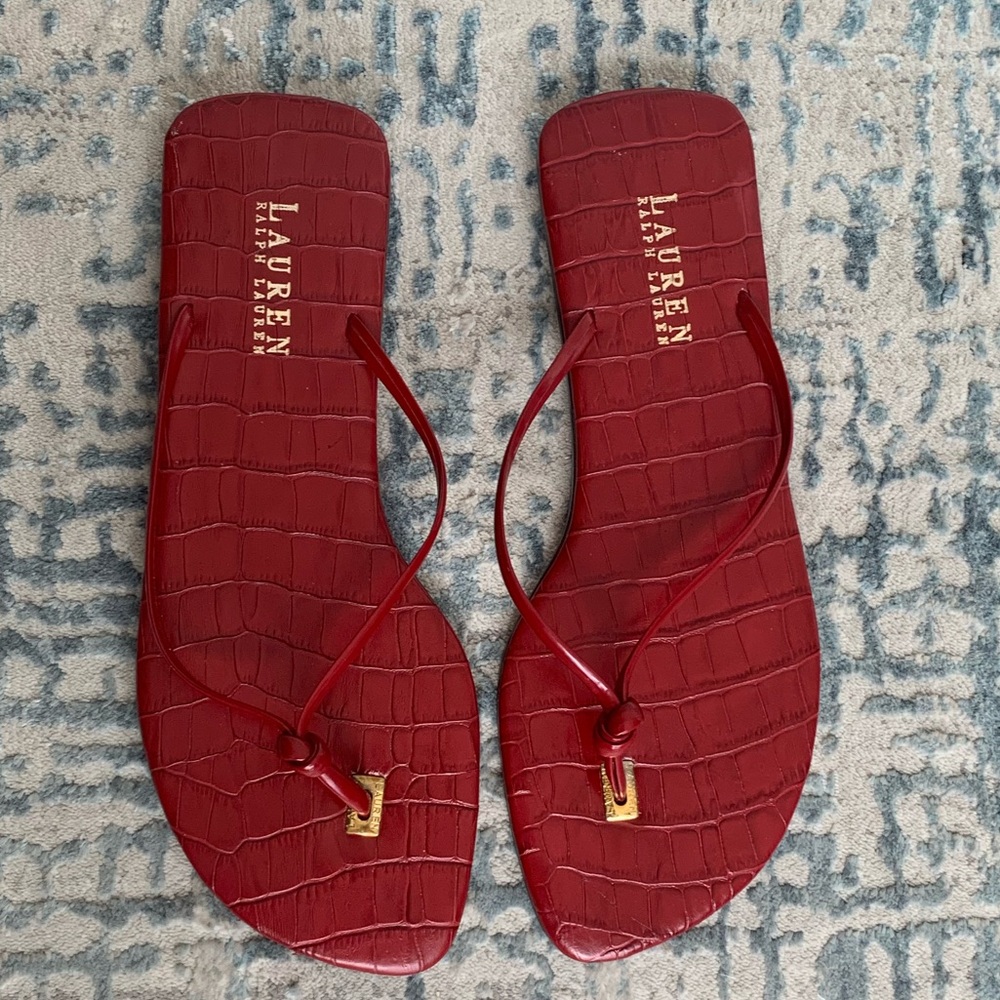Ralphs Lauren Leather sandals
